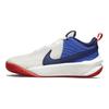 Nike Team Hustle D10 GS White Game Royal Kids Sneakers Summit-White Bright-Crimson Midnight-Navy CW6735-103