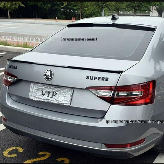 Skoda Octavia & Superb 2020-2025 M4 Style Rear Lip Spoiler for Sports Modification