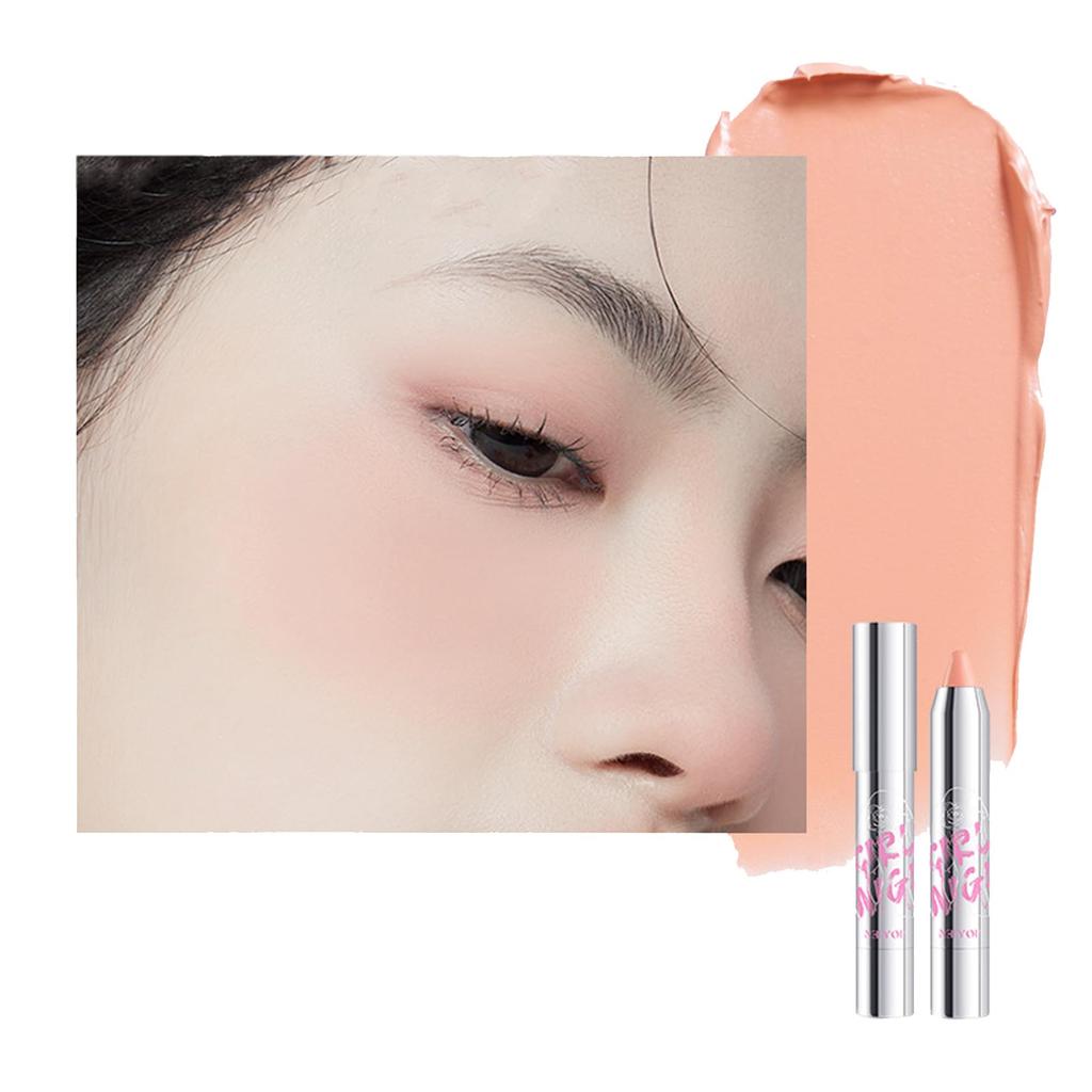 NEIYOU Cheek 7 Colors, Highly Pigmented, Soft, Healthy Glow, Creamy Blush, Translucent, Natural, Eyeshadow, Multi-purpose, Chinese Cosmetics, Popular