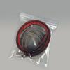 Door Bottoom Draft Stopper with Brush Wind Noise Reduction Seal Strip Under Door Sealing Blocker Guard Sealer Door Weatherstrip