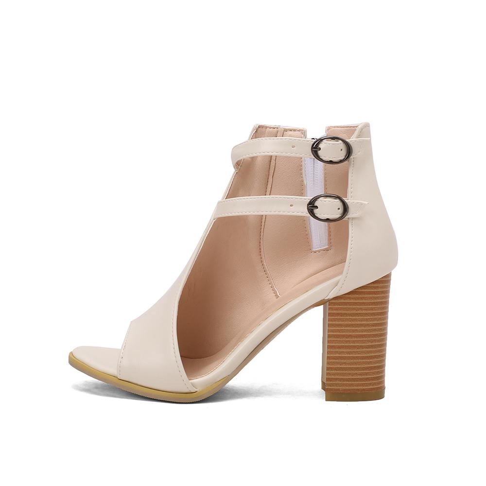 

Зеленый Бежевый Женские Сандалии Высокий Каблук Маленький Большой размер 31 50 39 бежевый