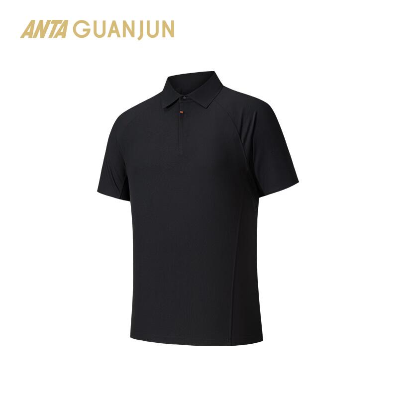 Anta Men's Champion All-Weather Ice-Cool Breathable Business Short Sleeve Polo Shirt