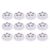 12PCS Self Adhesive Caster Wheels with Brake Pads 360 Degree Rotation Heavy Duty Furniture Casters for Appliances Bookcase Nightstand  