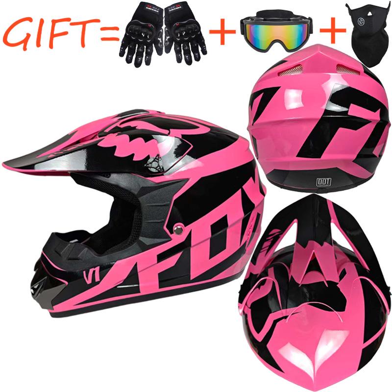 Unisex Four-Season Helmet Set: Off-Road Karting, Beach Car, Mountain Biking, Downhill
