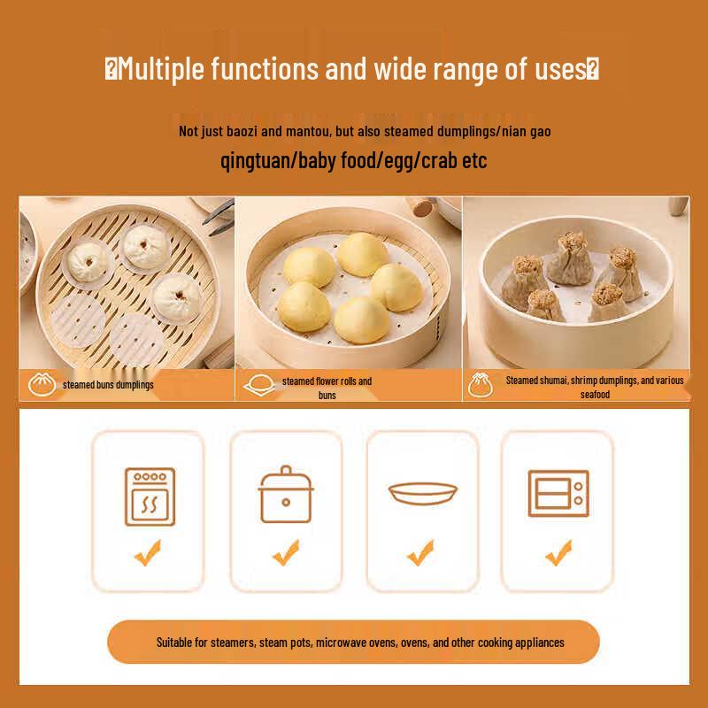 Chahua Disposable Non-stick Steamer Parchment Paper