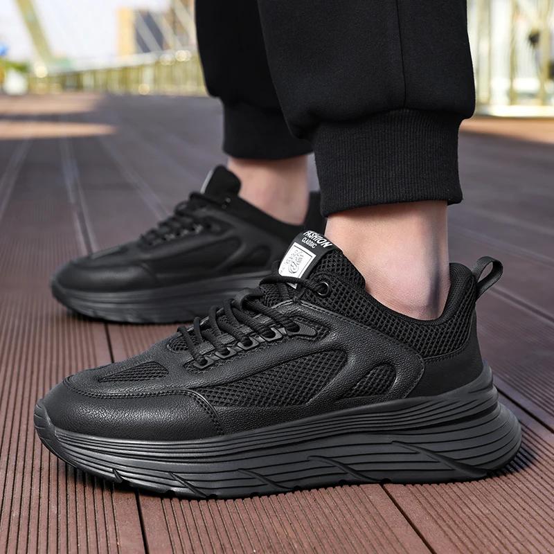 Neue 2025 Herren Laufschuhe Atmungsaktive Outdoor-Sportschuhe Leichte Sneaker für Herren Bequemes Sport-Trainingsschuhwerk