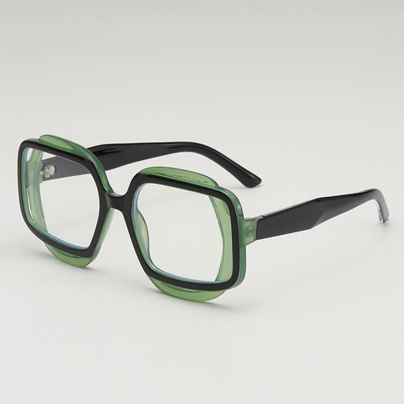 Oversized Fashion Sunglasses Men New Candy Color Rim Gradient Casual Shades Women Brand Design Beach Vacation Sun Glasses