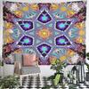 Colorful Kaleidoscope Star Pattern Pattern Wall Hanging Tapestry Decorative Tapestry Home Decor for Bedroom and Living Room