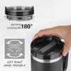 Insulated Tumbler with Hanlde 1200ml Metal Stainless Steel Vacuum Portable Straw Cup Large Thermal Mug for Hot and Cold Coffee