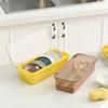 Cutlery Storage Tray Holder Tableware Organizer Spoon Fork Storage Box Plastic Container Cutlery Rack With Lid And Drainer