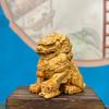 Solid Wood Carving Decorative Ornaments of Forbidden City Lion  Handmade Home Lucky Mascot  Chinese Characteristic Figurines