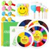 Finger Ink Pads Washable Craft Stamp Pad Kids Diy Early Learning Art And Craft Paint Set Painting Drawing Tools Kit For Children