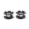 Ahead Steer tubes 28.6mm Bike Headset Star Nuts Fastening Bolts Front Fork Mount Core Fangled Nut