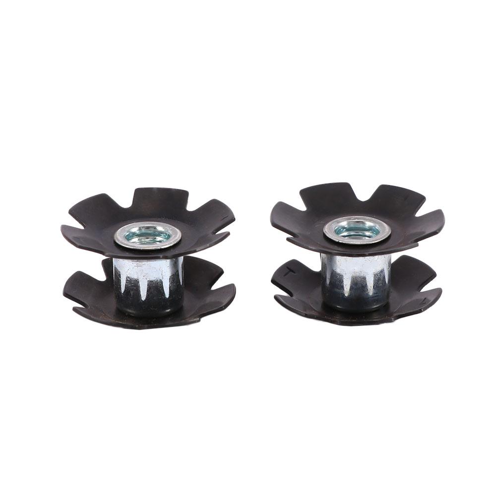 Ahead Steer tubes 28.6mm Bike Headset Star Nuts Fastening Bolts Front Fork Mount Core Fangled Nut