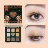 Flower Knows LoveBear Eyeshadow Palette 1 Piece 9-Color (Caramel Matcha)