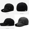 Simple Solid Color Middle Aged Warm Windproof Baseball Cap For Autumn And Winter