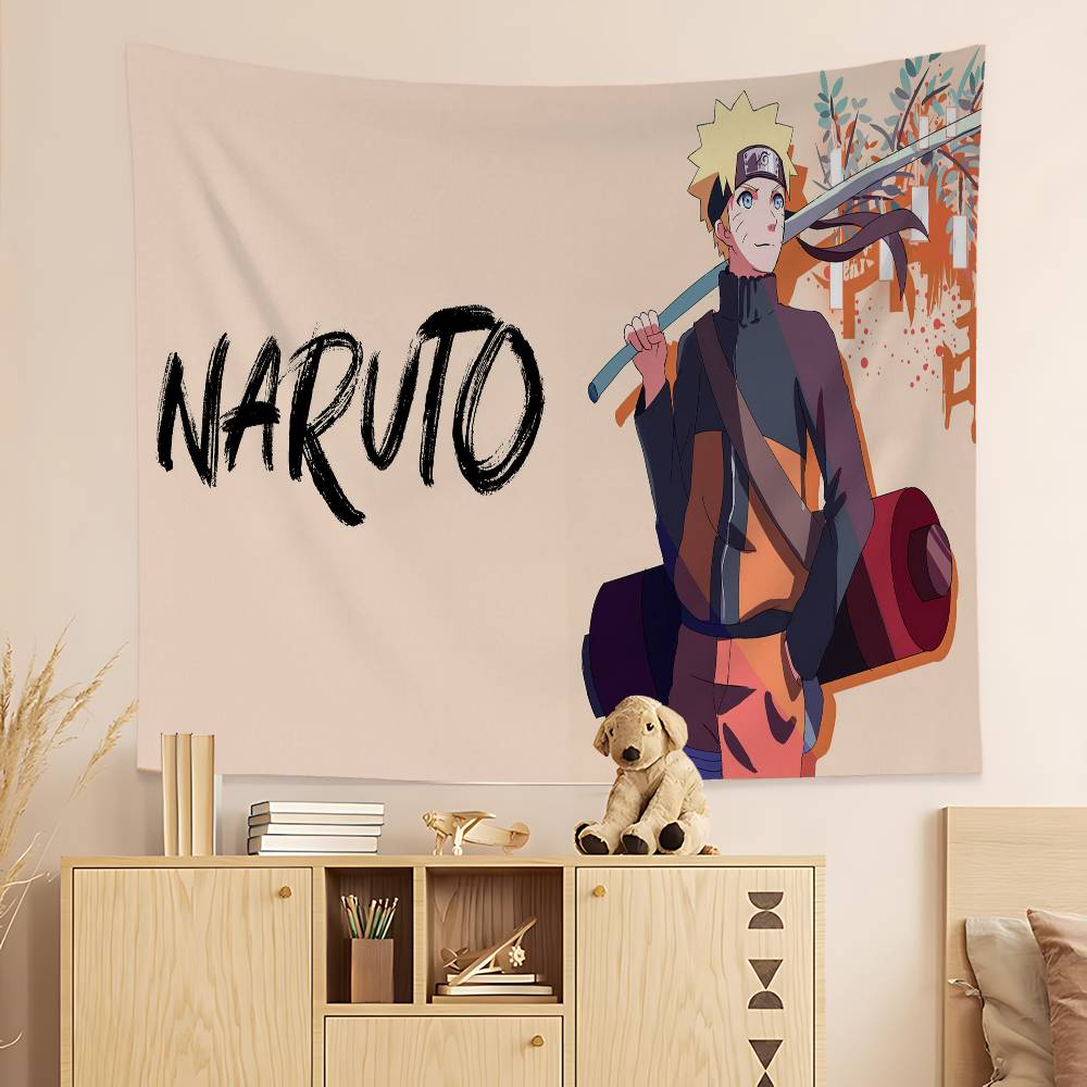 Japanese NNaruto Hanging Bohemian Tapestry Indian Buddha Wall Decoration Witchcraft Bohemian Hippie Cheap Hippie Wall Hanging