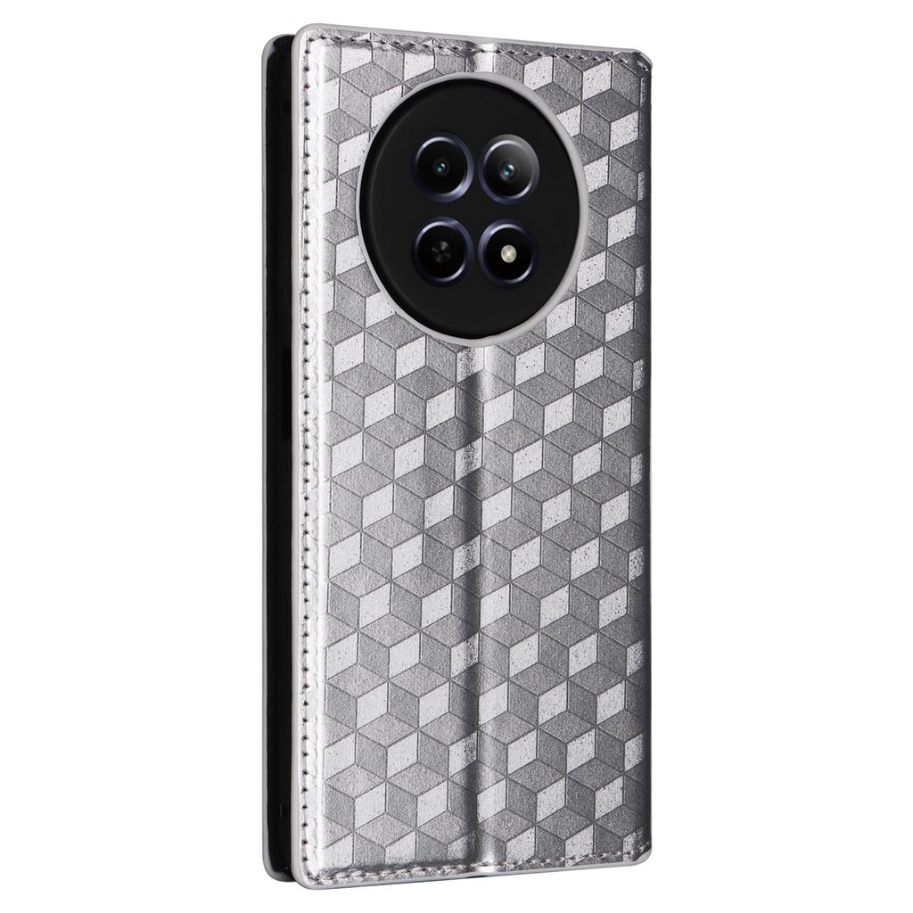 For Realme Narzo 70x 5G/C65 5G/Narzo N65 5G/13 5G/12 5G/12x 5G Case Anti-Scratch Rhombus Imprinting Leather Phone Cover