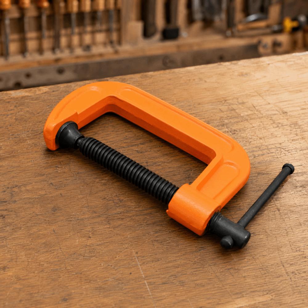 Cast iron G Type Clamp Thicken Design Heavy Duty Clamp Premium Hand Screw Clamp  For Wood Work