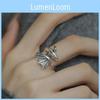 Stunning Vintage Dragon Design Adjustable Copper Ring For Women And Men Fashionable Unique Style
