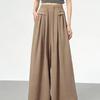 Plus Size European American Wide Leg Culottes - Casual Jogger Trousers for Women