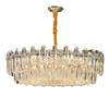 Luxurious Postmodern Crystal Chandelier - Modern Minimalist Lighting Fixture for Living Room, Bedroom, or Restaurant