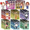 Toy Puzzle Cartoon Horror Movie Characters Halloween Make A Face Sticker Handicraft Waterproof Sticker