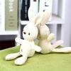 Jouet en peluche super doux en coton PP résistant à l'usure pour bébé fille, poupée lapin apaisante, jouet pour bébé pour la maison
