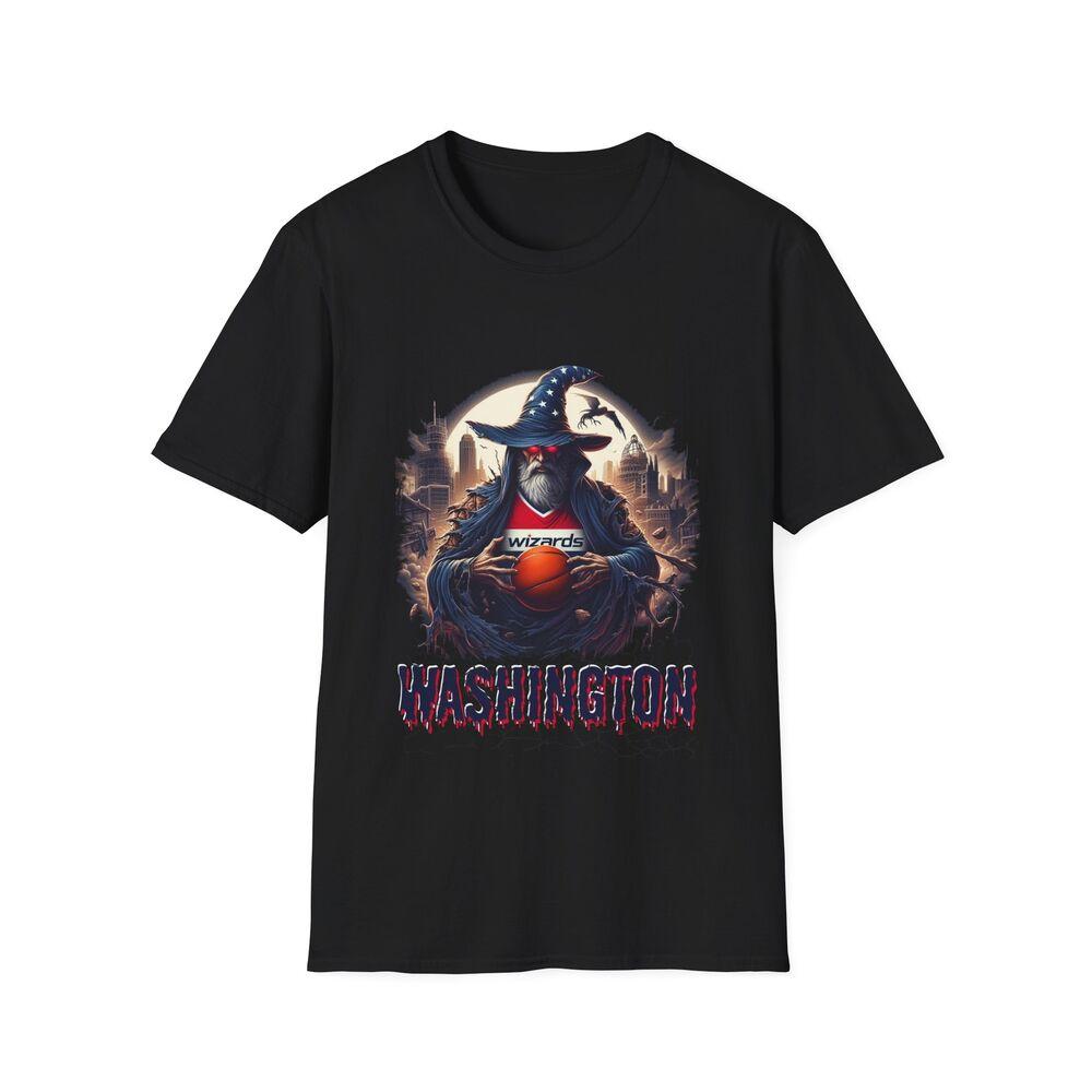 

Wizards of Doom - Washington Wizards Horror Mashup T-Shirt 2XL