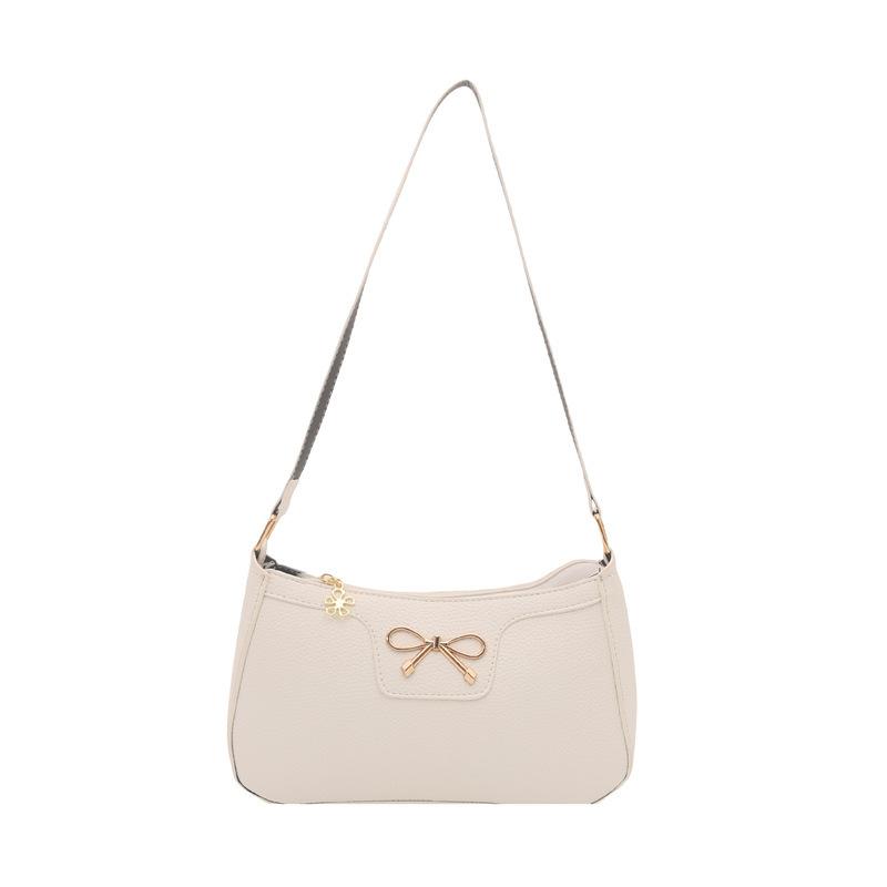 Fashion Bow Underarm Bag Women's 2025 New Korean Version Single Shoulder Texture Foreign Commuter Backpack Women's Bag