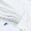 Fila Fusion Ink Splash Loose Woven Jacket Women Jackets White T11W235702F-WT