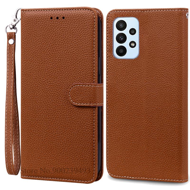 M13 4G SM-M135F Case For Samsung Galaxy M13 Case Leather Wallet Flip Case For Samsung M13 M 13 Case Soft Silicone Cover Fundas