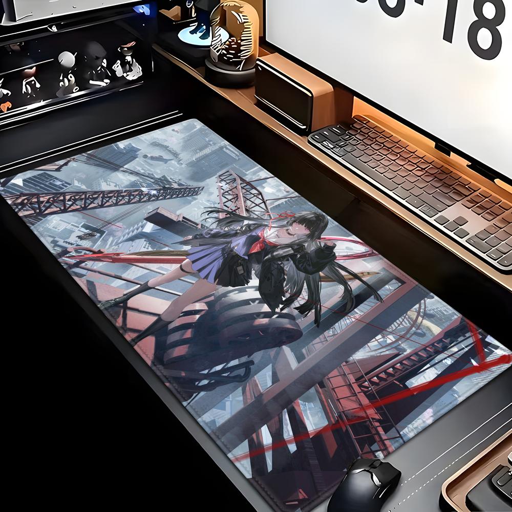 

CHISA Animation game Beautiful patternsOffice Computer Desk Mat Table Big Mouse Pad Cushion Nonslip Decor for Wuthering Waves 600x300x2mm