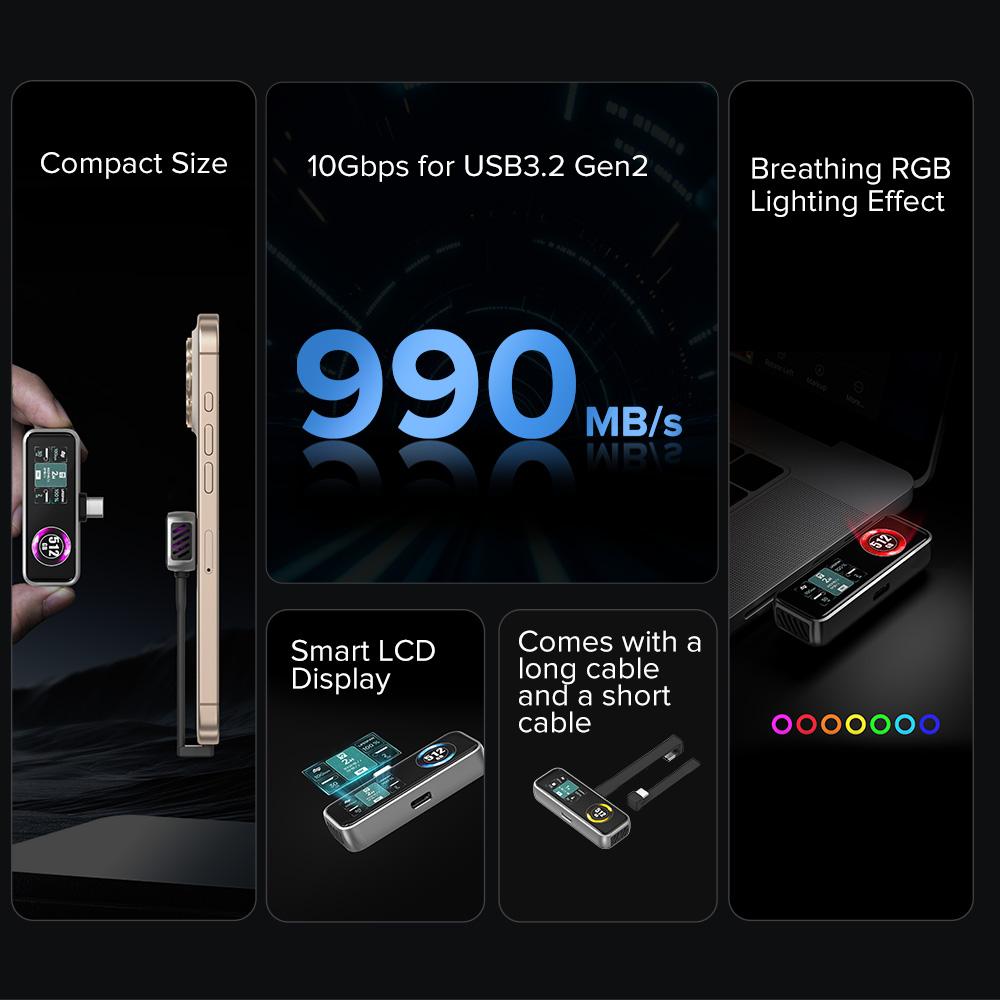 ZIKE Z1214 140W GaN PD3.1 USB-C Power Adapter