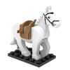 MOC Military War Horse Suitable For Mini-Figurines Building Blocks Accessories Boys Children's Toys Gift