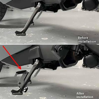 Motorcycle Side Stand Assistant Tool, Auxiliary Sturdy Easy To Install