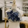 Luxury 3D Flower Patch Flower Embroidery Flower Embroidered Patches  Bridal Gown Decor