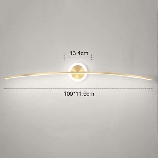 Wall Light Classical Vanity LED Light Bar Dimmable Over Mirror Long Wall Lighting Fixture Modern White Bathroom Mirror Front Lamp for Cabinets