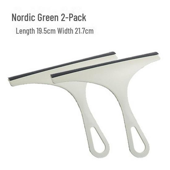 Silicone Glass & Mirror Cleaner: Household Countertop, Bathroom & Window Scraper Tool