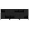 Sideboards 3 pcs Black Oak Effect 60 x 35 x 70 cm