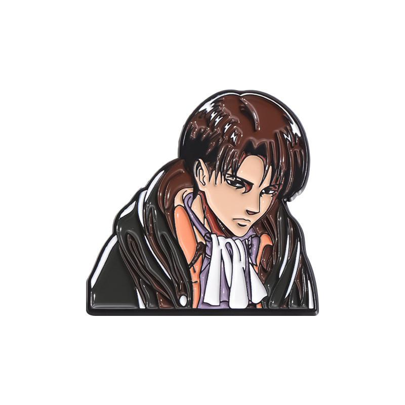 Anime Trendy Twoinone Character Pin Brooch Fashionable Accessory For All Fans
