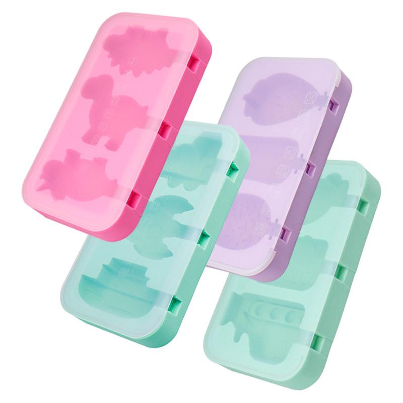 Silicone Popsicle Ice Cream Mold - Creative Household Ice Pop Box