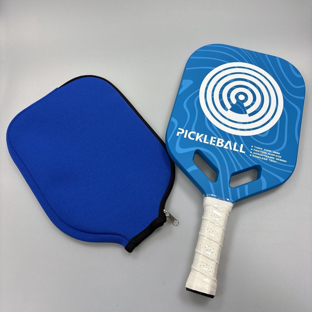 216.pickleball Paddle Protective Cover Waterproof Wear-Resistant Environmental Protection Neoprene Portable Solid Color