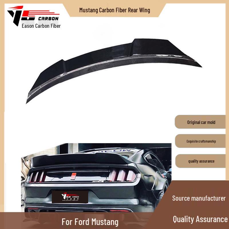 2015-2022 Ford Mustang Carbon Fiber Rear Spoiler