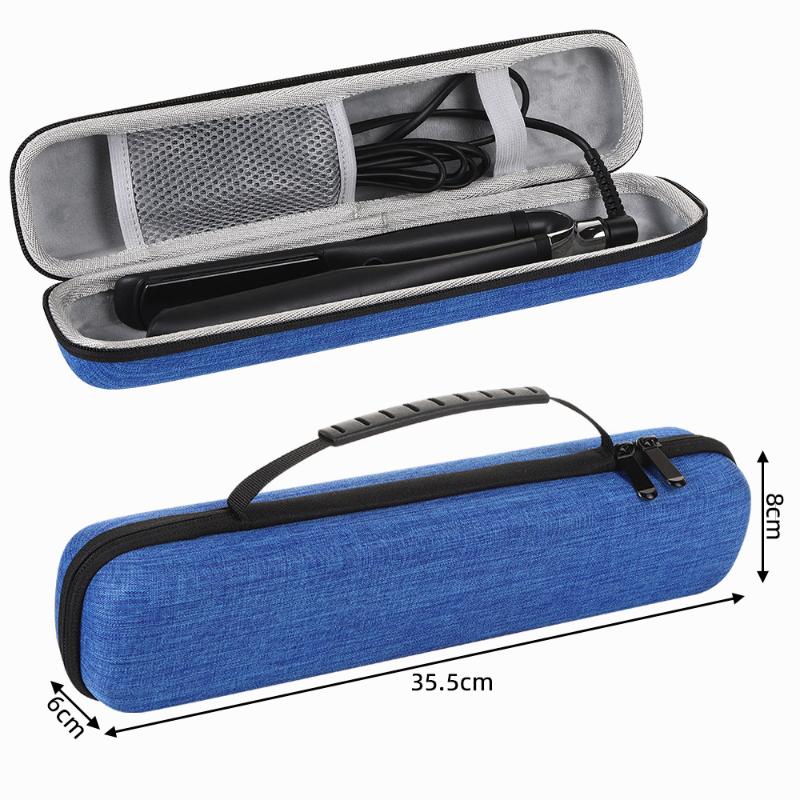 Tragbare Eva Haarglätter Aufbewahrungstasche Lockenstab Haarwickler Aufbewahrungstasche Wasserdichte Tragetasche Organizer Haarpflegegeräte