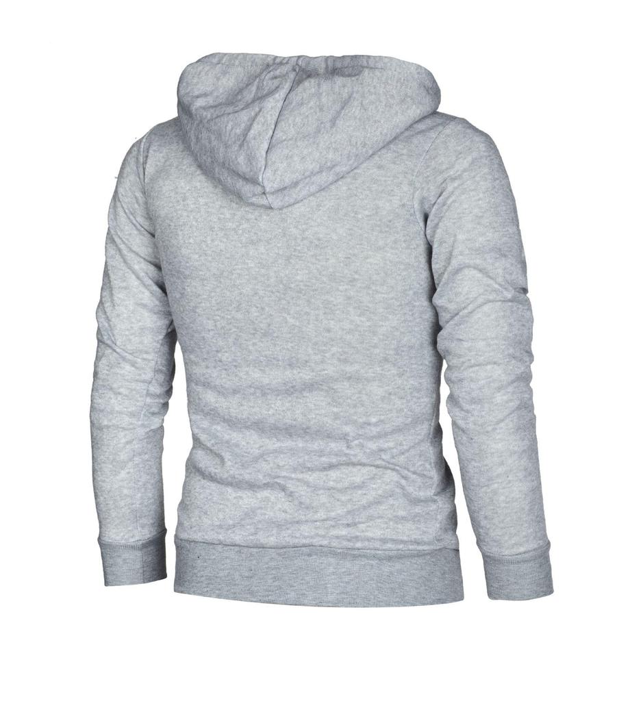 Felpa Casual da Uomo Slim-Fit con Zip Diagonale