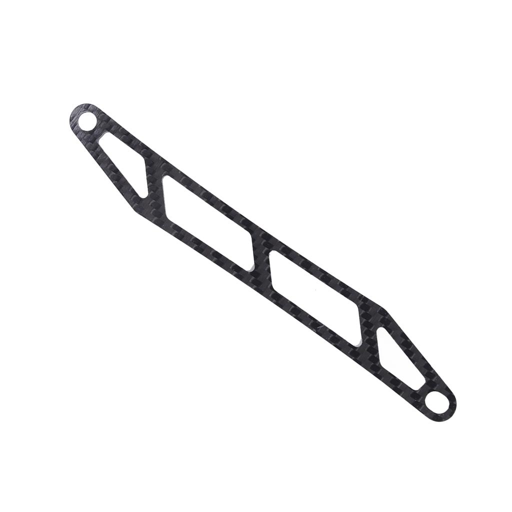 RC Battery Mount Plate Black Battery Bracket Carbon Fiber Easy Installation RC Car Parts for TAMIYA