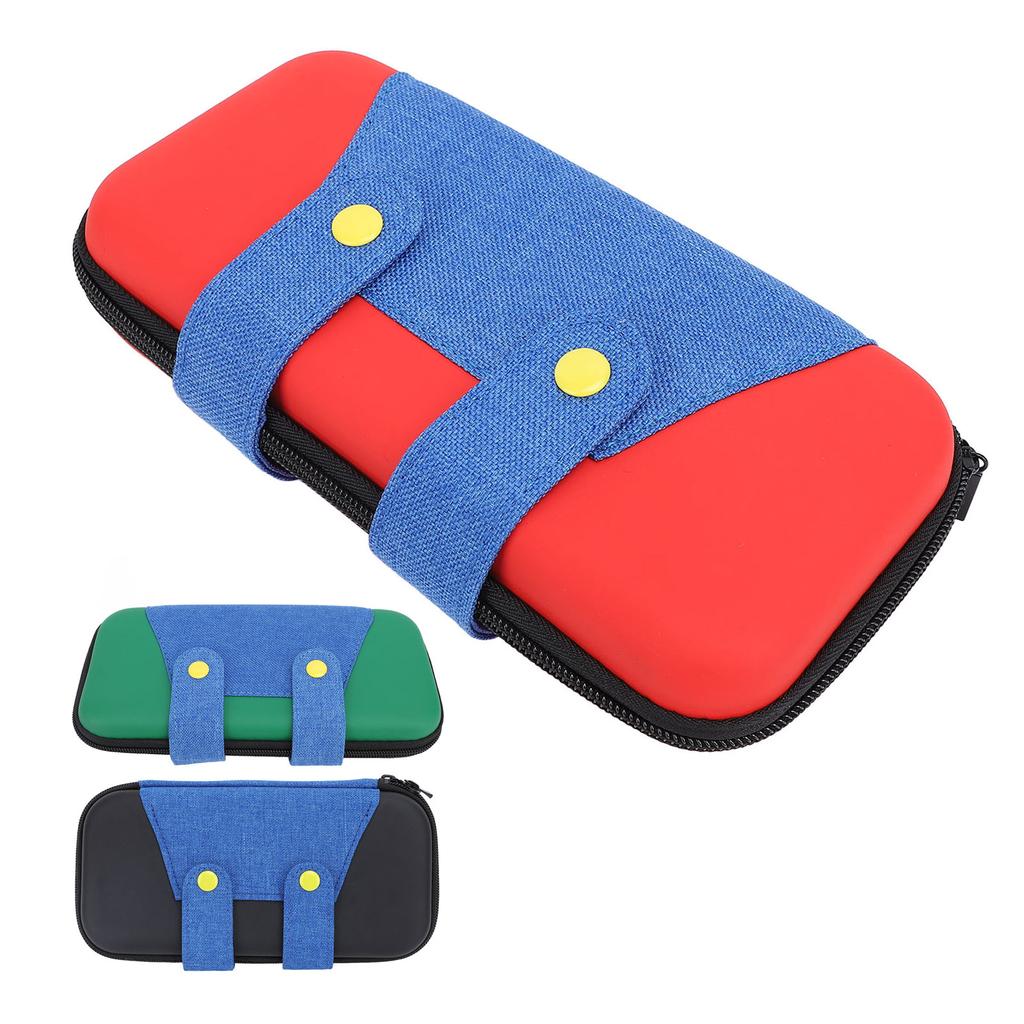 Hard Game Console Case Individual Mesh Pocket Anti Scratch Double Zipper Water Resistant Game Consol