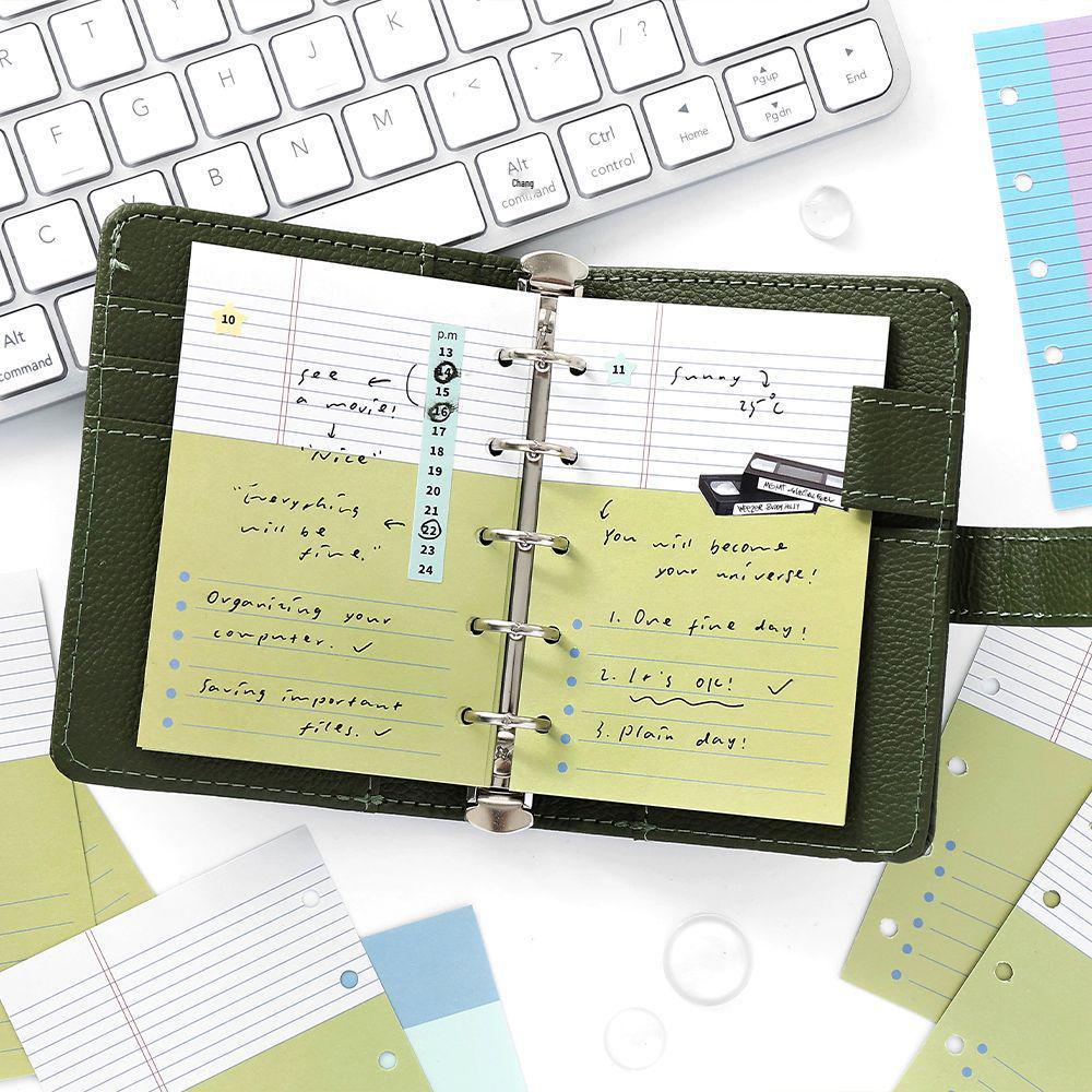Mr. Paper M5 Loose-leaf Refill Pages - Life Narrative Design with Sticky Note Replacement
