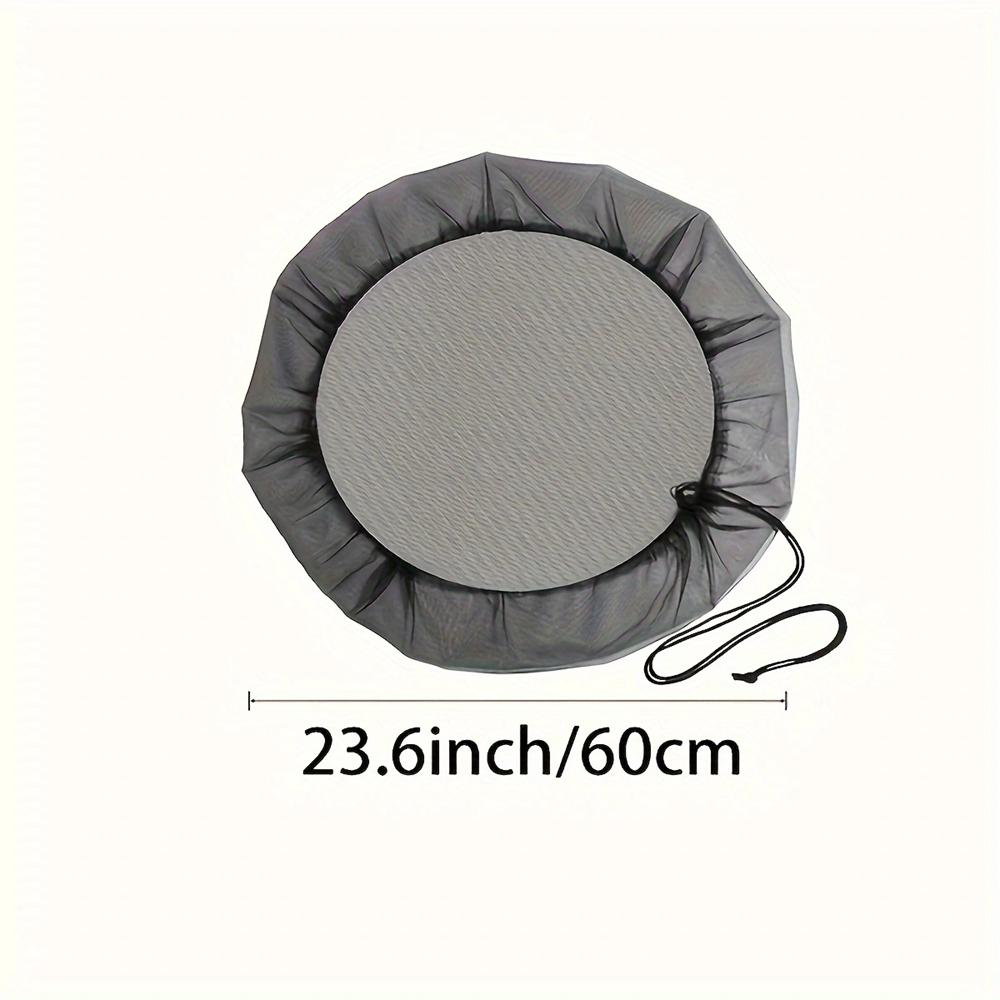 

Rainwater Bucket Insect Cover Adjustable Drawstring Rain Barrel Filter Mesh Anti-insect Garden Rainwater Netting Garden Supplies